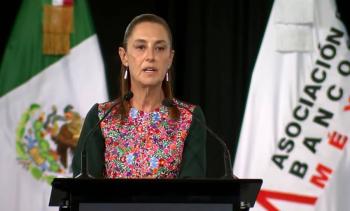 Sheinbaum celebra compromiso de la banca para aumentar cr&eacute;dito al sector privado