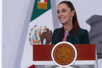 Sheinbaum plantea eliminar aranceles en acero y autos en revisi&oacute;n del T-MEC