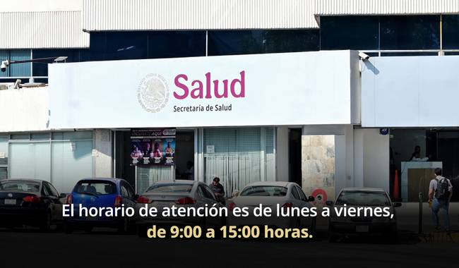 La Secretaría de Salud mantiene un módulo fijo de vacunación en la Ciudad de México