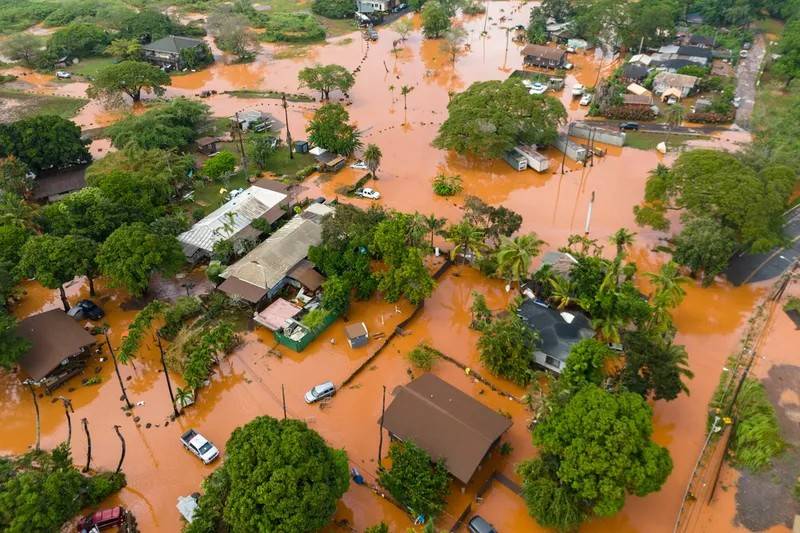 Hawái enfrenta las peores inundaciones en más de dos décadas por tormentas Kona