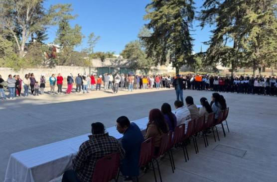 Secretar&iacute;a de Bienestar analiza necesidades en escuelas y anuncia estrategia h&iacute;drica en Puebla