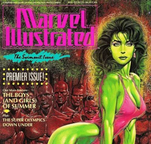Marvel lanza su especial de trajes de baño.