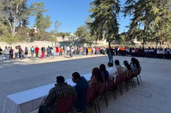 Secretar&iacute;a de Bienestar analiza necesidades en escuelas y anuncia estrategia h&iacute;drica en Puebla