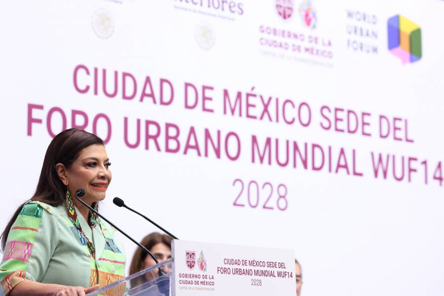 ONU Hábitat designa a la Ciudad de México sede del World Urban Forum 2028. Reconocimiento a su potencial en la materia de políticas públicas: Clara Brugada