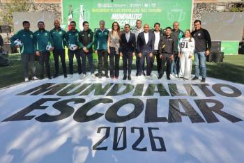 Presentan Gobierno de M&eacute;xico, CONADE y FMF “Buscando a las estrellas del futuro”, que dar&aacute; una nueva dimensi&oacute;n al Mundial Social 2026