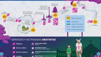 SEMOVI invita al Paseo Ciclista Nocturno de Primavera