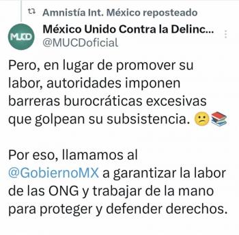 Aclara SAT revocaci&oacute;n de donatarias autorizadas y asegura apego a la ley; MUCD lamenta  el exceso de tr&aacute;mites y cargas administrativas