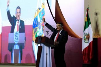 Am&eacute;rico Villarreal llama a la unidad y alerta contra desinformaci&oacute;n en su Cuarto Informe