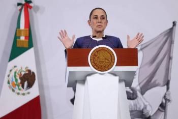 Claudia Sheinbaum reporta disminuci&oacute;n en cifras de homicidios durante su conferencia ma&ntilde;anera
