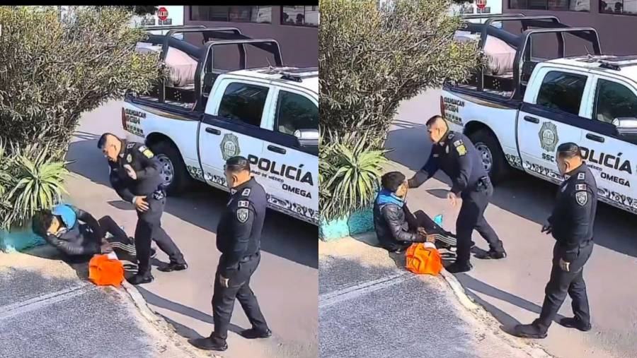 Suspenden a policía en CDMX tras agresión a jardinero en Santa Úrsula Coapa