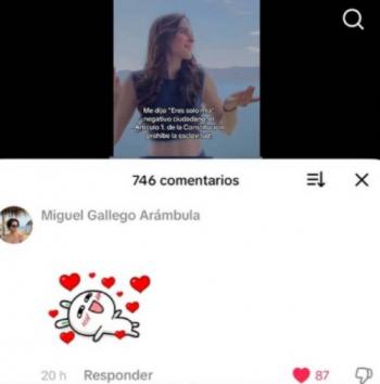 Publicaci&oacute;n falsa de instagram desata rumores de romance entre hijo de Luis Miguel y F&aacute;tima Bosch