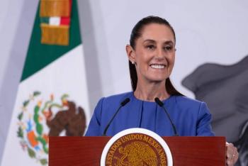 Sheinbaum descarta presiones en revisi&oacute;n del T-MEC por tema de agua con Estados Unidos