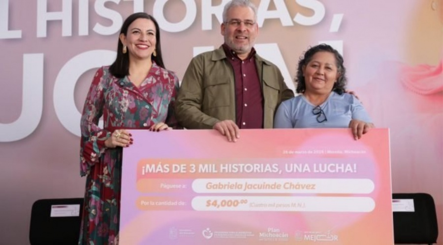 Gobierno de Michoac&aacute;n alcanza 3 mil beneficiarias con programa de apoyo a mujeres con c&aacute;ncer