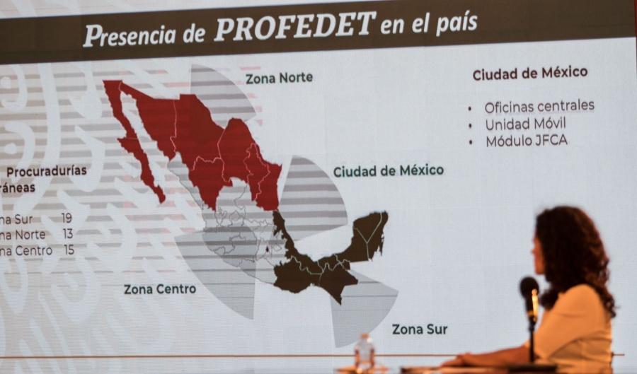 PROFEDET otorga el 46% de sus servicios a mujeres trabajadoras y recupera 617 mdp en juicios a su favor