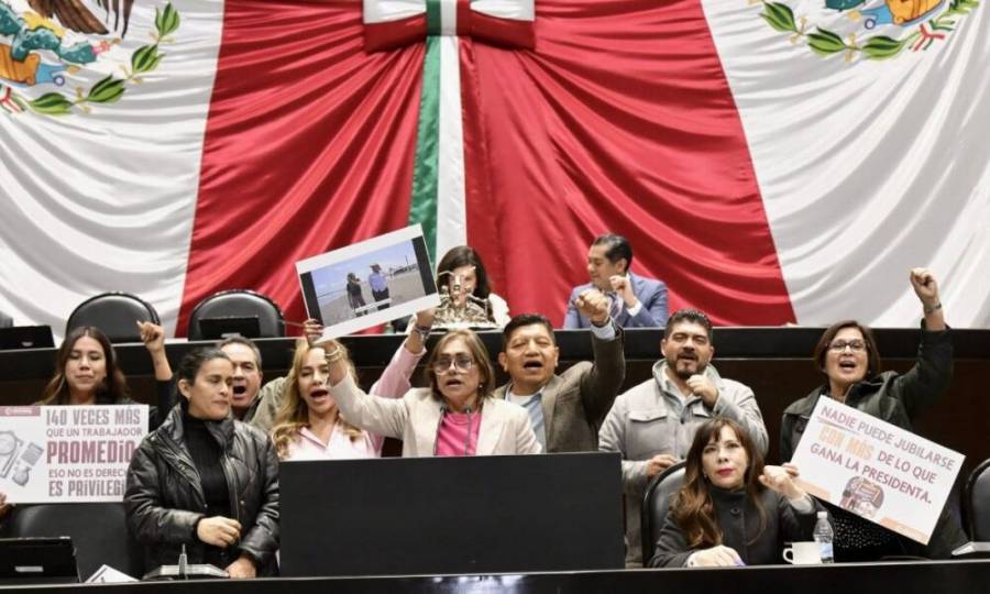Aprueban diputados eliminar pensiones millonarias