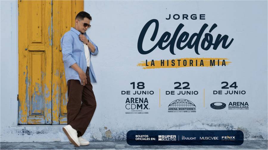 Jorge Celedón anuncia gira en México con espectáculos renovados de vallenato