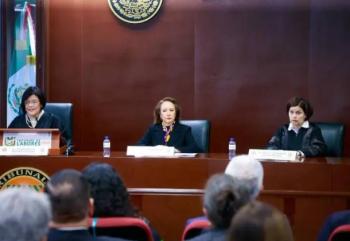 Yasm&iacute;n Esquivel asiste a informe 2025 de Tribunales Agrarios