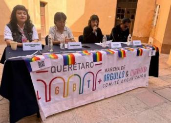 Anuncian marcha LGBT+ en Quer&eacute;taro para el 13 de junio