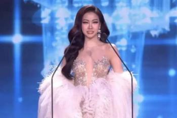 Concursante de Miss Grand Tailandia se vuelve viral tras perder los dientes en plena pasarela