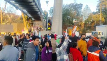 Se reabre la autopista M&eacute;xico-Cuernavaca tras bloqueo de vecinos en Xochimilco