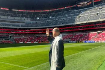 Estadio Banorte es bendecido antes de su reinauguraci&oacute;n con partido M&eacute;xico vs Portugal