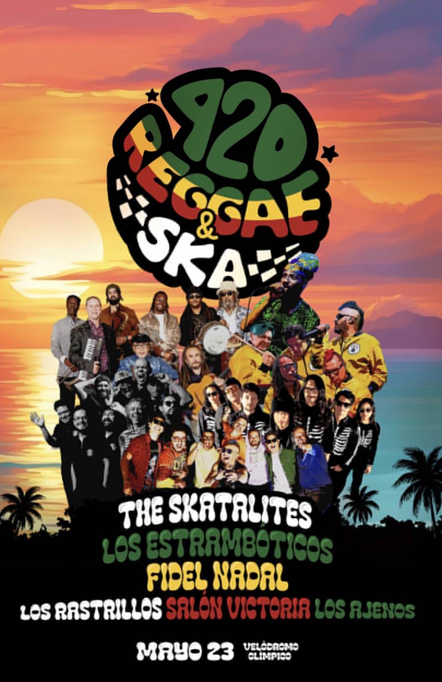Vibra positiva en el Velódromo: Nace el festival 420 Reggae & Ska en la CDMX