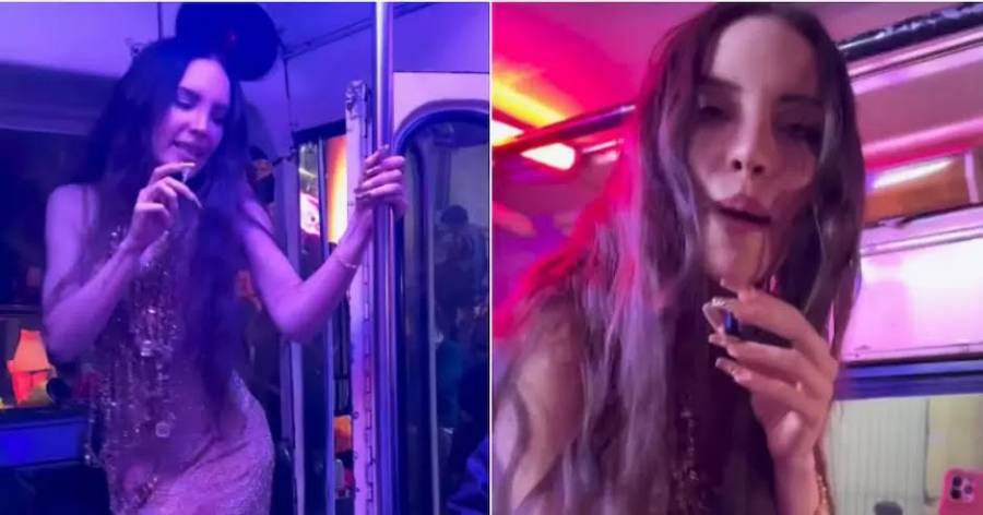 Belinda causa revuelo con broma de asalto en autob&uacute;s durante su visita a M&eacute;xico