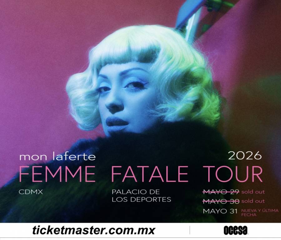 FEMME FATALE TOUR TENDRÁ TRES NOCHES EN LA CIUDAD DE MÉXICO!