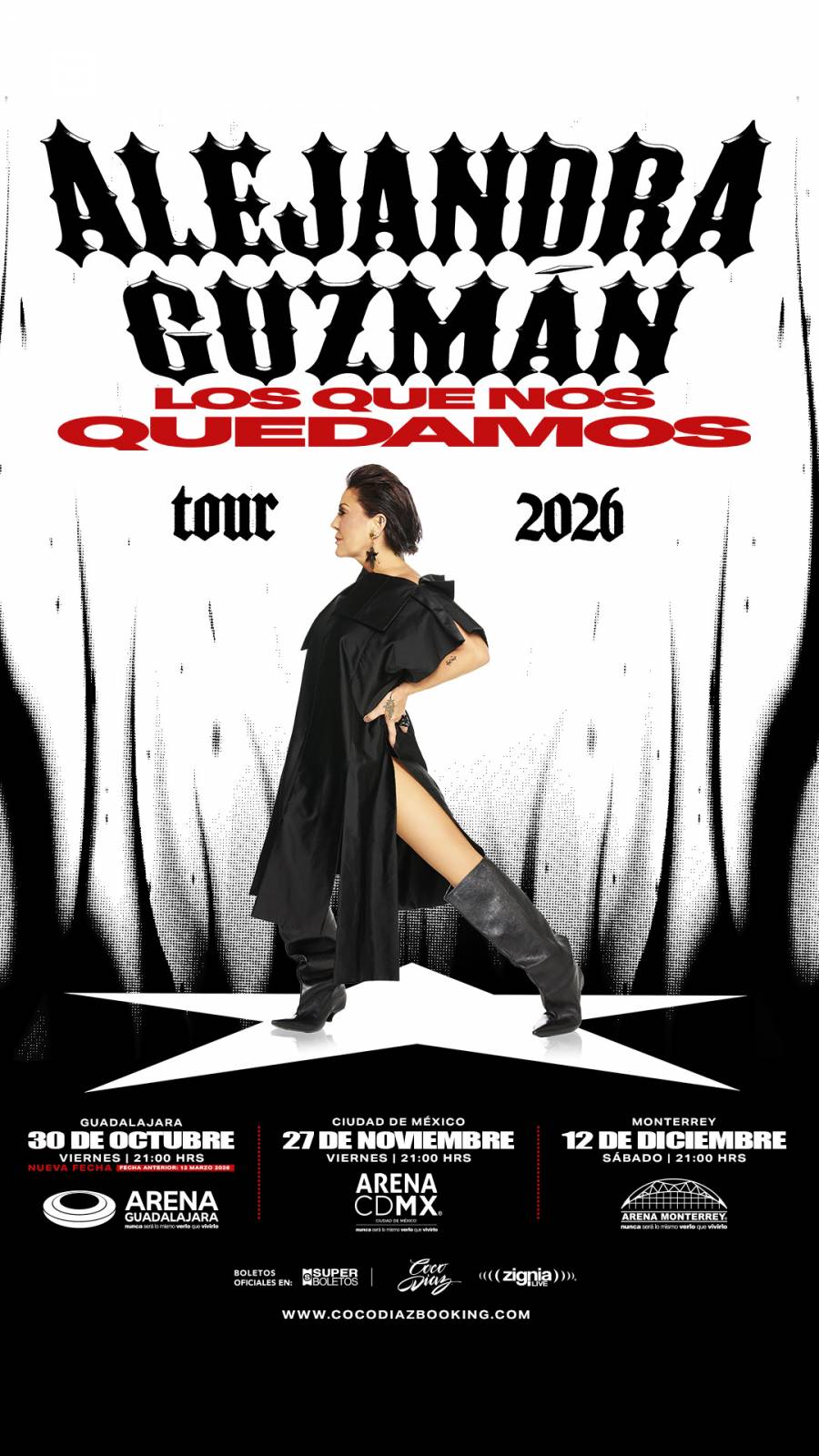“LOS QUE NOS QUEDAMOS TOUR 2026”