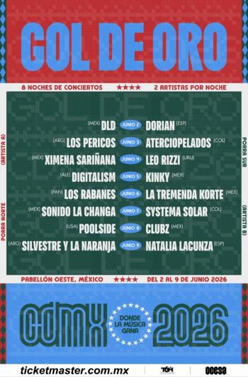 Prep&aacute;rate para vivir un match de futbol en Gol de Oro entre tus artistas favoritos: ¡Donde la m&uacute;sica gana!
