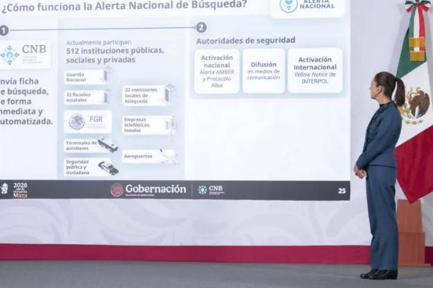 Localizan a 31,946 personas desaparecidas desde octubre de 2024