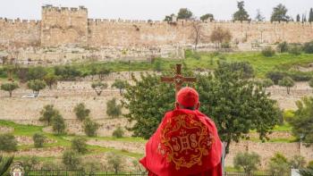 Polic&iacute;a de Israel impide a Patriarca Latino de Jerusal&eacute;n oficiar la misa de Domingo de Ramos en el Santo Sepulcro