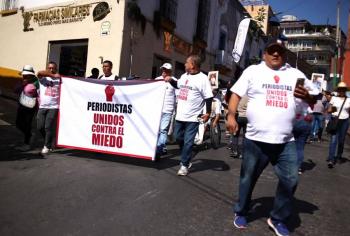ONG denuncian impunidad en cr&iacute;menes contra periodistas en M&eacute;xico