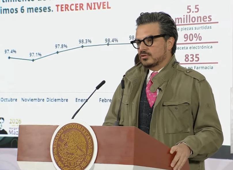 IMSS alcanza 98.4% de surtimiento de recetas en atención de alta especialidad