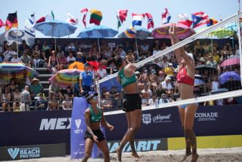 Con dos etapas del Tour Mundial de Voleibol de Playa, M&eacute;xico vuelve a cumplir como sede de primer nivel