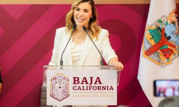 Gobernadora de Baja California responde a se&ntilde;alamientos de Jaime Bonilla