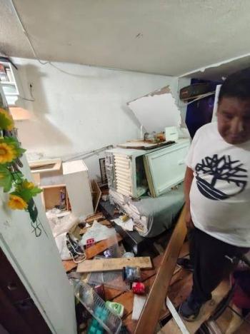 Explosi&oacute;n por acumulaci&oacute;n de gas, en Narvarte Poniente, Benito Ju&aacute;rez