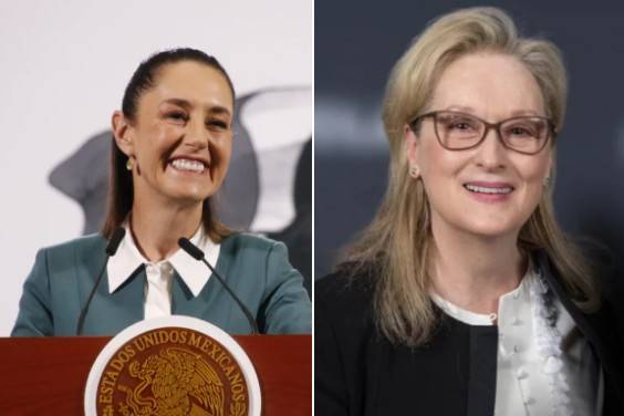 Sheinbaum agradece a Meryl Streep sus declaraciones tras su visita a M&eacute;xico