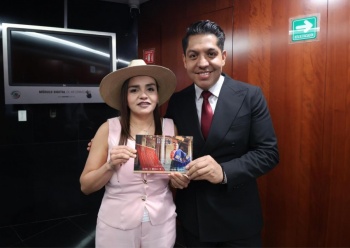Emmanuel Reyes defiende visita de Grecia Quiroz al Senado; rechaza cr&iacute;ticas internas en Morena