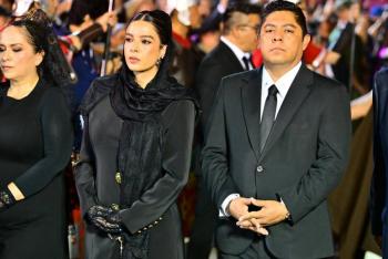 RICARDO GALLARDO HONRA LA M&Aacute;XIMA TRADICI&Oacute;N POTOSINA: LA PROCESI&Oacute;N DEL SILENCIO