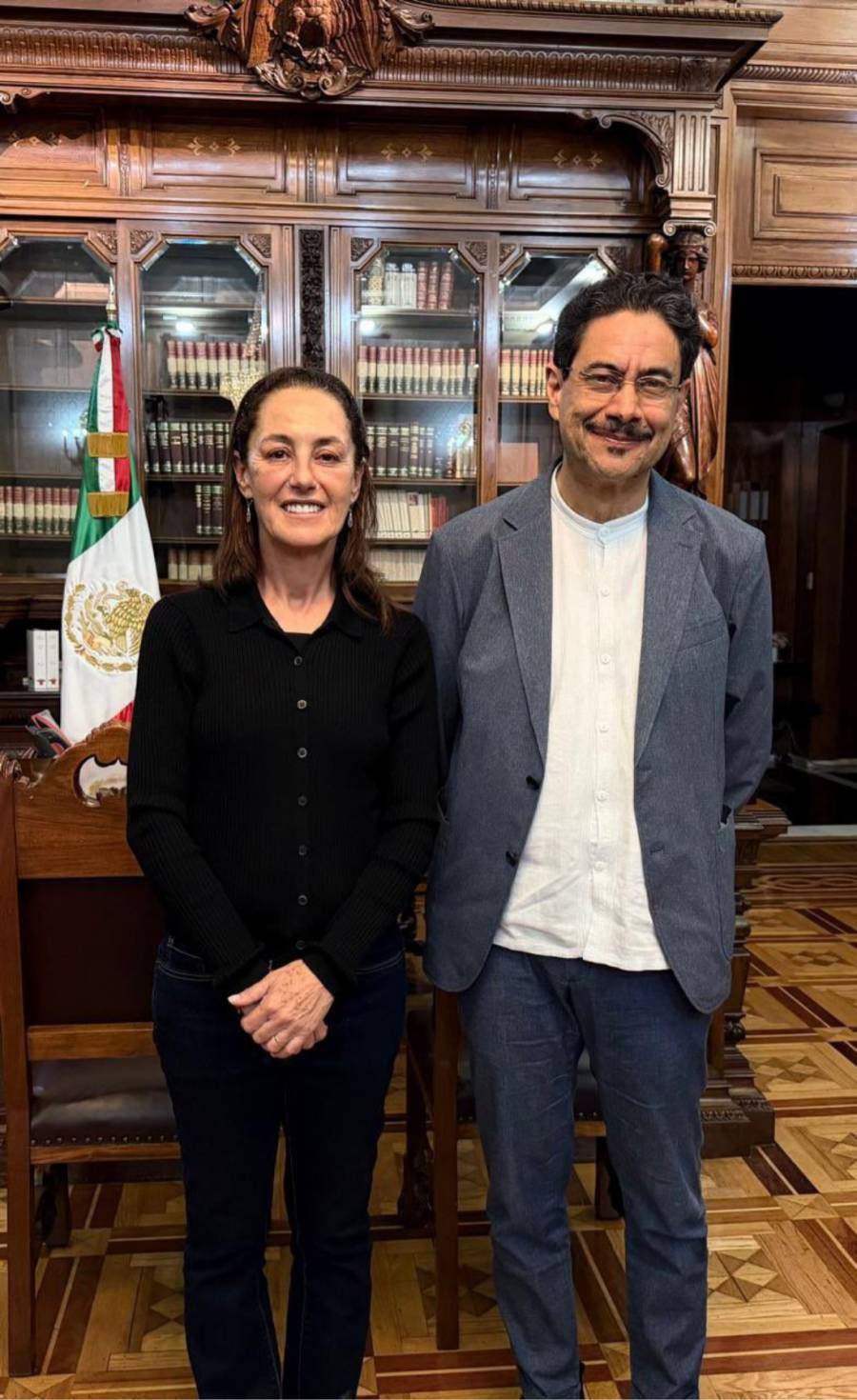 Encuentro entre Sheinbaum e Iv&aacute;n Cepeda refuerza di&aacute;logo pol&iacute;tico internacional