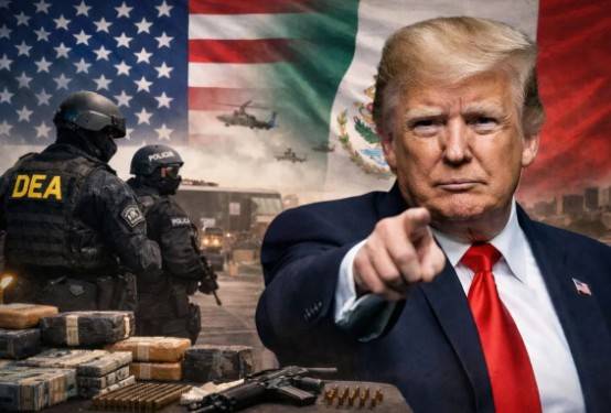 Trump endurece presi&oacute;n sobre c&aacute;rteles de M&eacute;xico con 26 arrestos clave