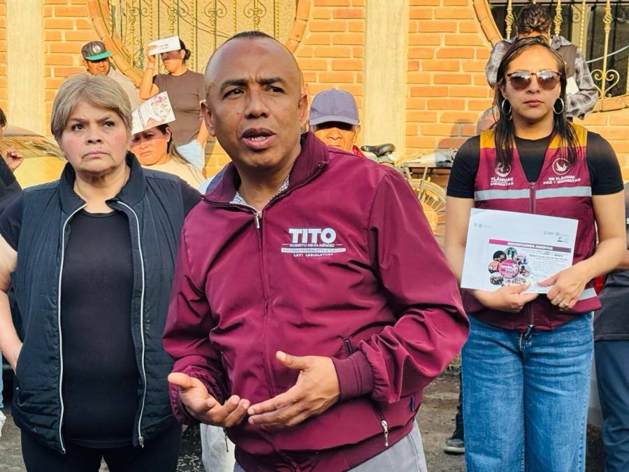 Diputado “Tito” Mej&iacute;a refuerza prevenci&oacute;n del delito con vecinos de Tl&aacute;huac