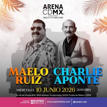 Maelo Ruiz y Charly Aponte unir&aacute;n generaciones de la salsa en la Arena CDMX