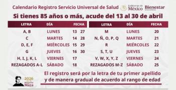 Credencial de salud universal: anuncian calendario de registro este mes
