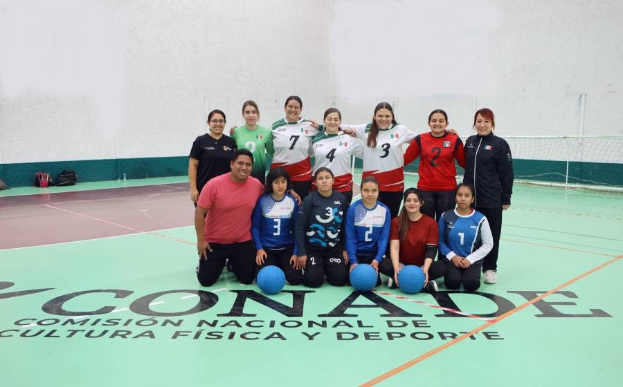 Golbol femenil cierra concentración rumbo al Mundial Hangzhou, China, 2026
