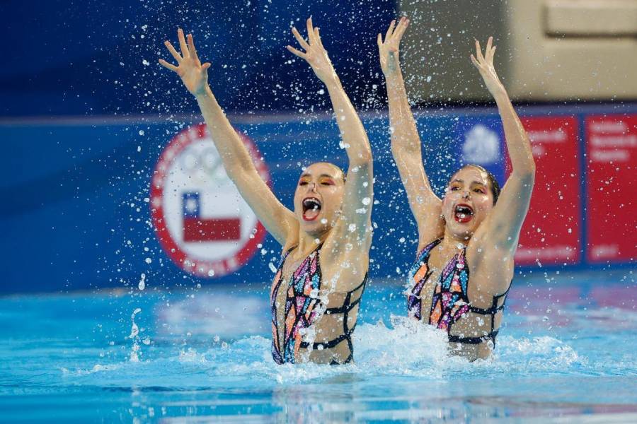 Natación Artística abre con cosecha dorada en el Campeonato Panamericano Santiago 2026