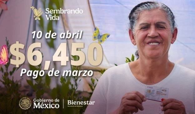 Sembrando Vida dispersa pago de marzo a m&aacute;s de 421 mil sembradores