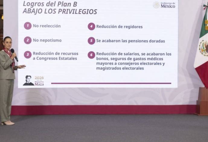 Avalan 20 legislaturas estatales el Plan B; en breve ser&aacute; promulgada: Sheinbaum