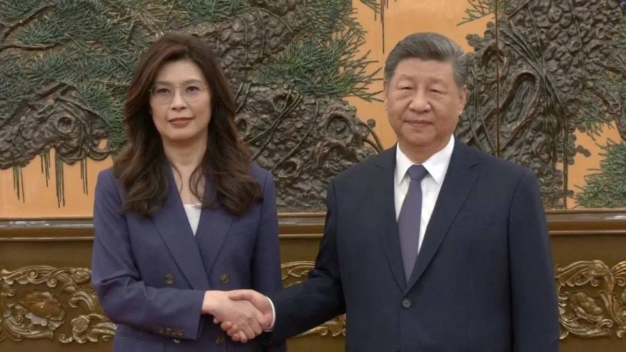 Xi Jinping recibe a líder del Kuomintang en Pekín tras una década sin visitas